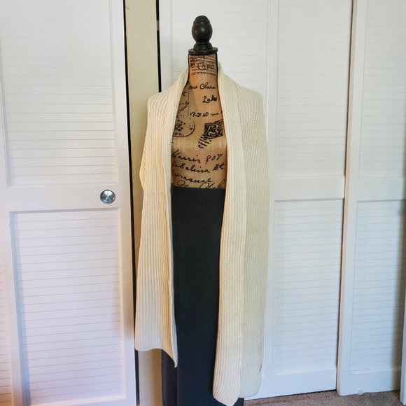 New/Never Used Cotton Knit Ribbed Wrap/Scarf - Local Pickup Offer - Picture 2 of 5